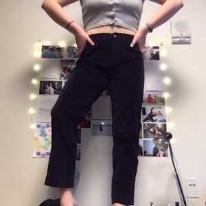 Corduroy Elastic Waist Pant